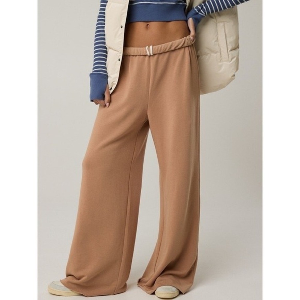 OFFLINE By Aerie OTT Fleece Super Wide Leg Pant